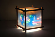Boat Rotating Boys Bedside Table Lamp by Magic Lamp