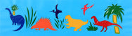 Dinosaurs Design Spinning Children’s Nightstand Lamp by Magic Lamp
