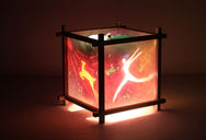 Sun dance Rotating Kids Bedside Table Lamp by Magic Lamp