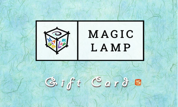 Gift Card Rotating Kids Bedside Table Lamp by Magic Lamp