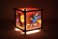 Halloween Rotating Kids Bedside Table Lamp by Magic Lamp