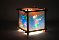 Fly Fishing Rotating Kids Bedside Table Lamp by Magic Lamp